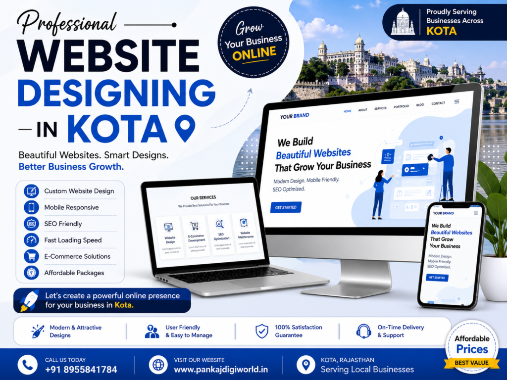 Professional Website Design in Kota
