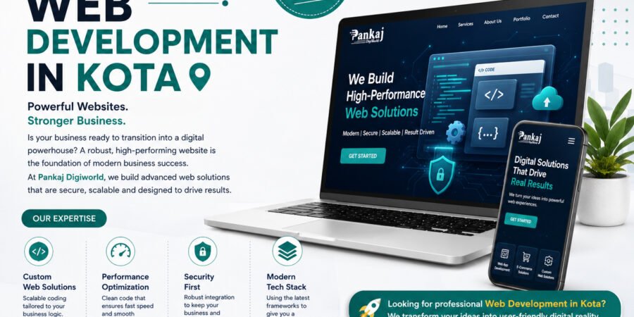 Professional web development company in kota