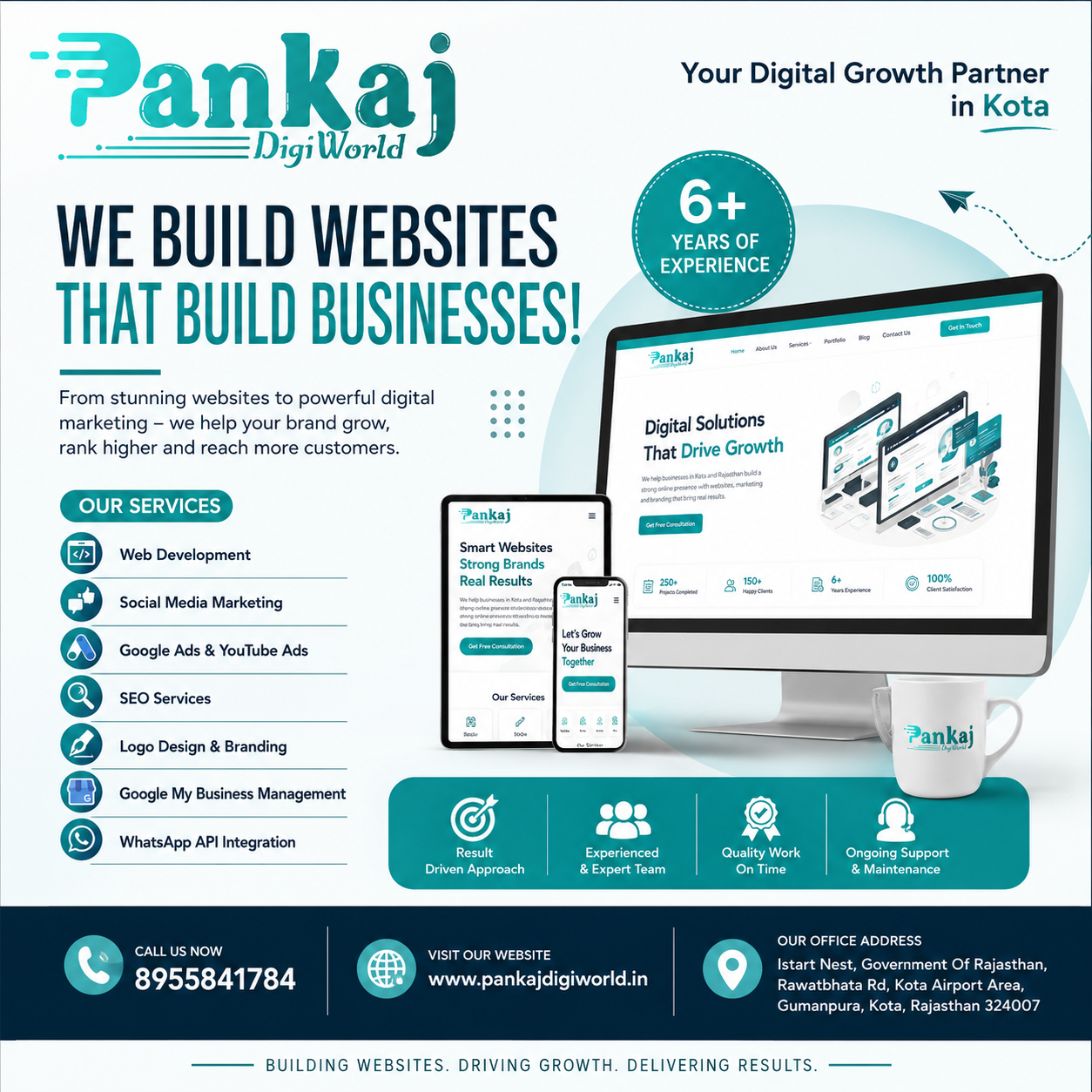 Pankaj DigiWorld - Web Development Company in Kota